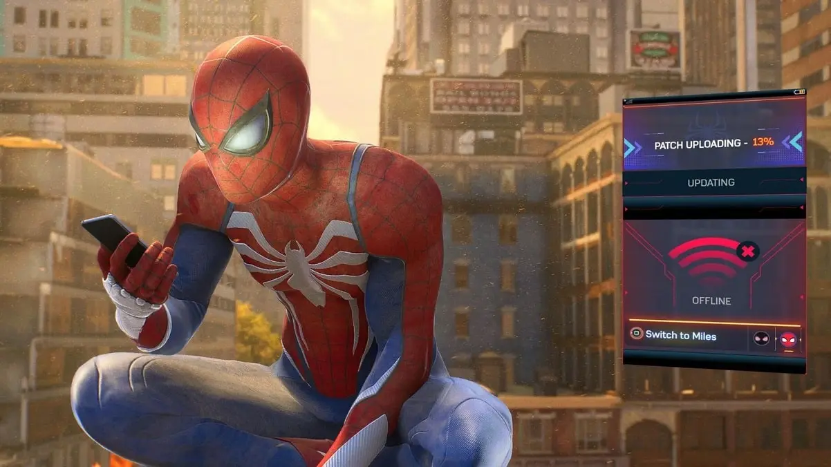 Marvel's Spider-Man 2 - application-FNSM-passer-de-Miles-Morales-et-Peter-Parker