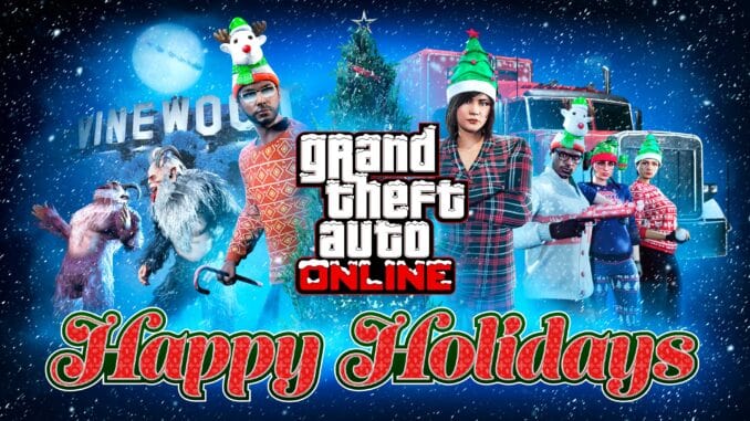 Fêtes de fin d'année dans GTA Online : Cadeaux du joyeux Hauler des fêtes, lanceur de boules de neige gratuit et plus