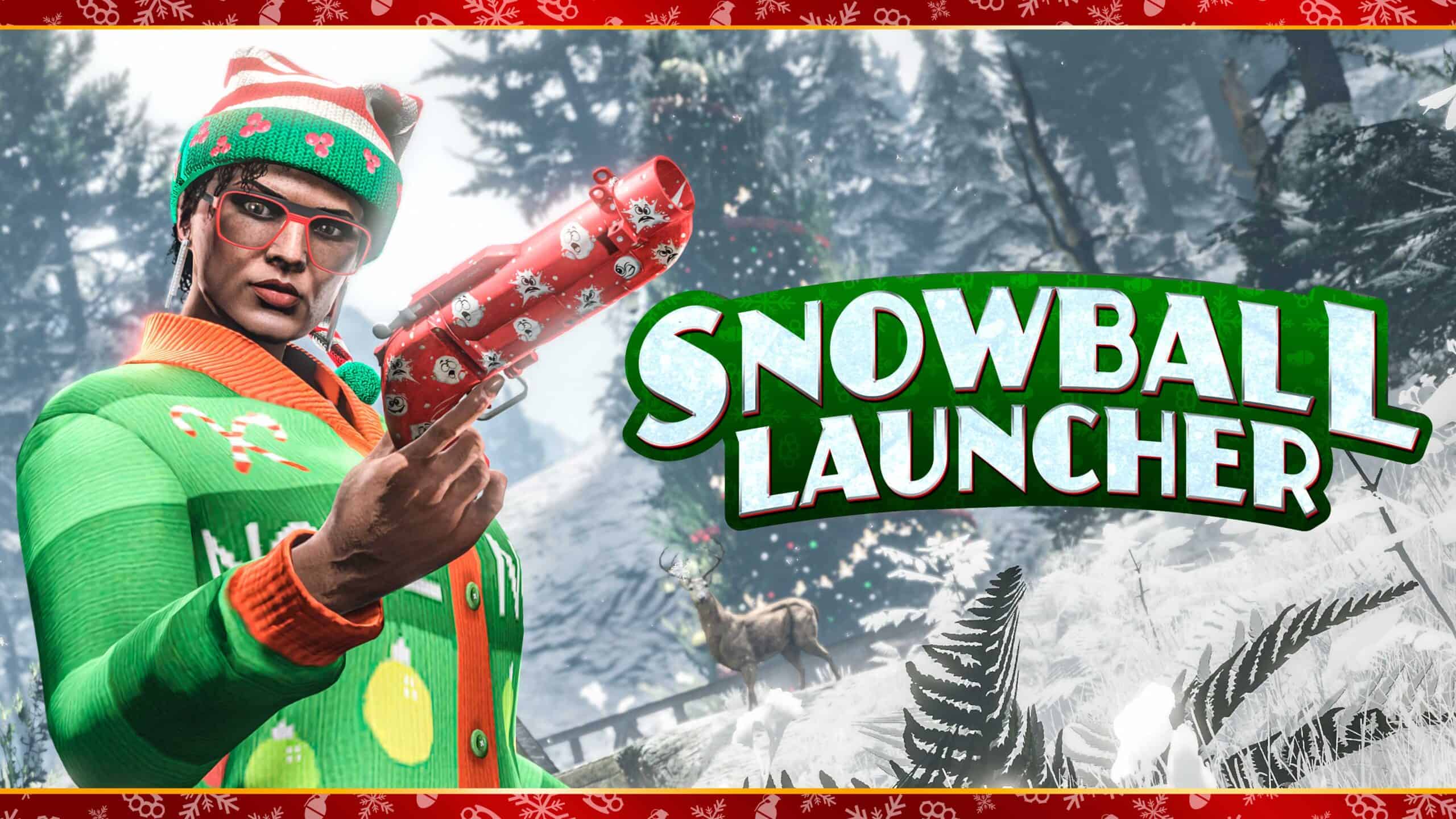 GTA Online nouveau lanceur de boules de neige