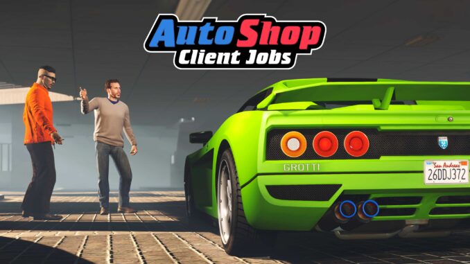 GTA Online GTA$ et RP doublés pour les véhicules de clients personnalisés à l'atelier auto
