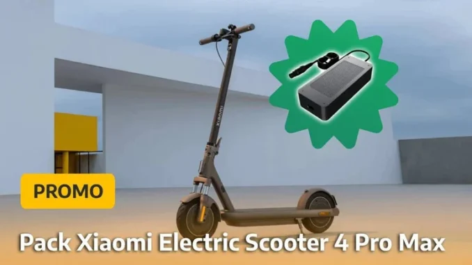 Xiaomi trottinette électrique pack 4 Pro Max - Une offre à saisir!