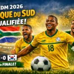 CMD 2026 AFRIQUE DU SUD QUALIFIÉE