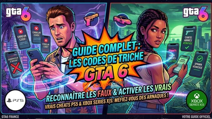 GTA 6 Cheat Codes : La vérité sur les codes PS5, Xbox et PC
